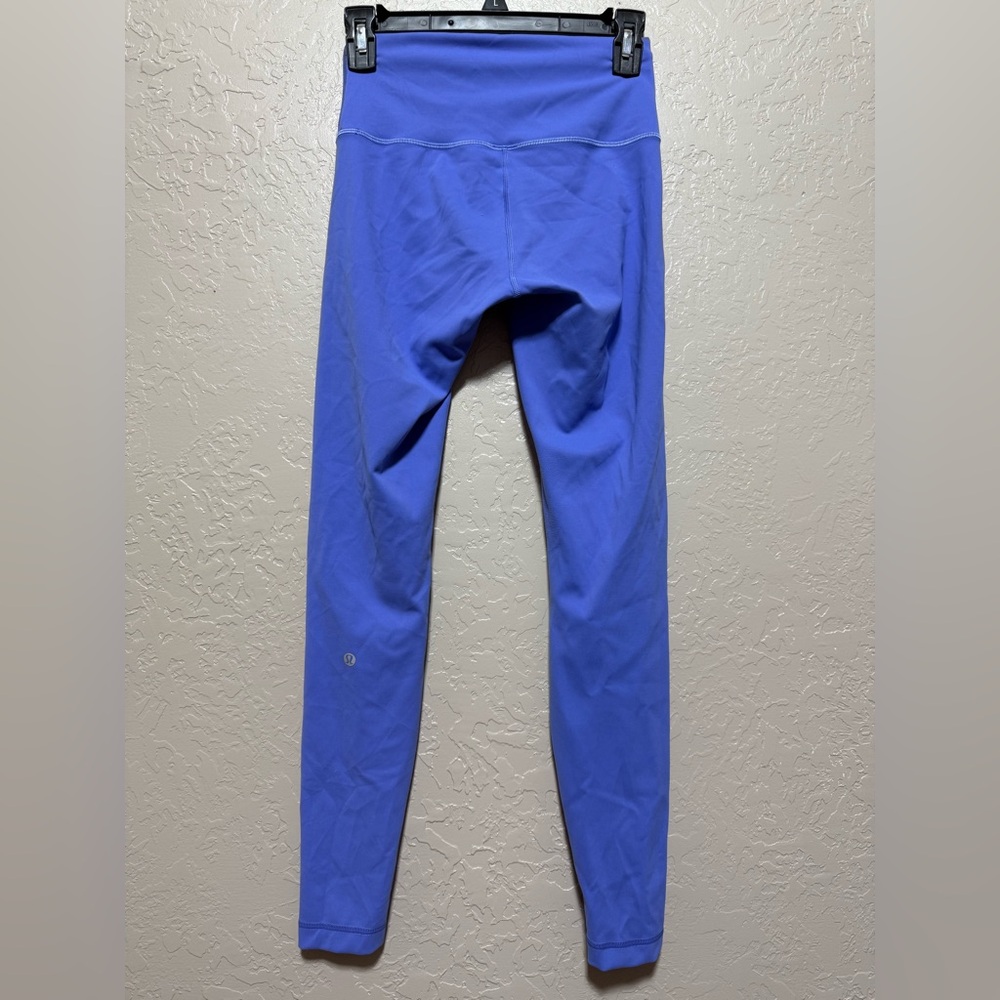 Lululemon wunder train high rise leggings 25” wild indigo Size 6 - Picture 2 of 6